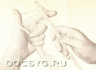 Вязание на спицах. Виды петель. Вязание на спицах. Виды петель.