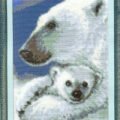 Схема вышивки Северное сияние