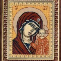 Схема вышивки Богоматерь Казанская