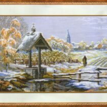 Схема вышивки Первый снег
